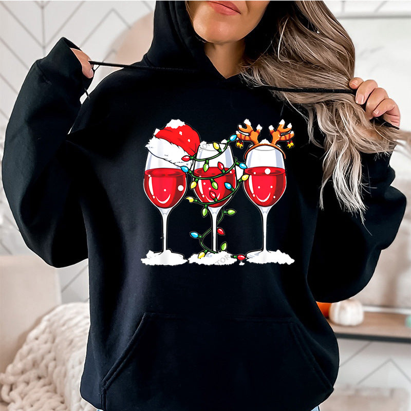 🎁 Sweat de Noël Femme à Capuche Édition Festive Hiver 2025