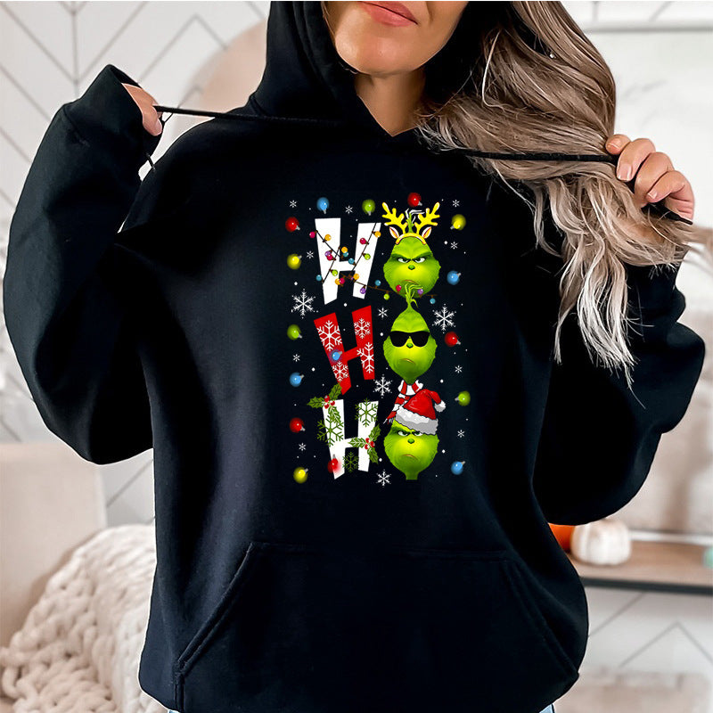 🎁 Sweat de Noël Femme à Capuche Édition Festive Hiver 2025