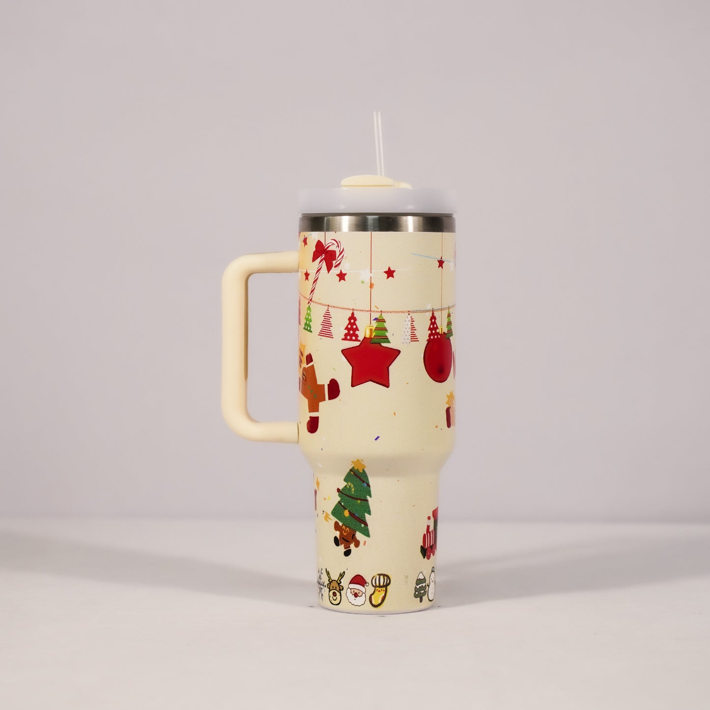 🎄 Mug Thermo de Noël 1,2 L  Acier Inox & Design Festif