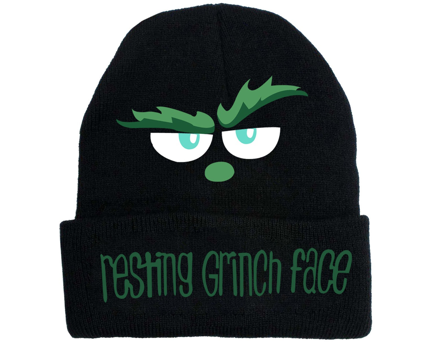 Bonnet Grinch  🎄  Hiver chaud & humour garanti