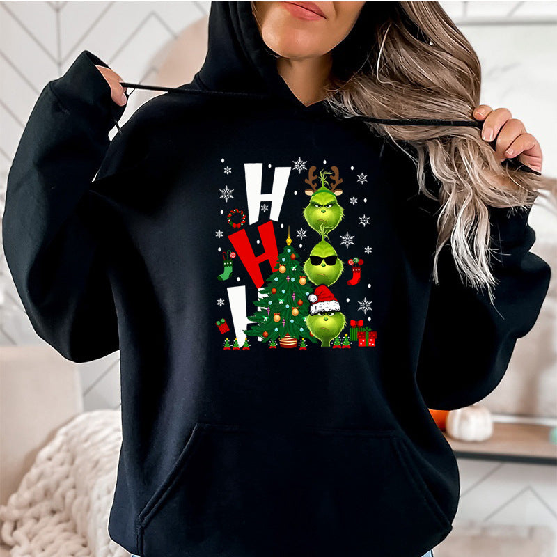 🎁 Sweat de Noël Femme à Capuche Édition Festive Hiver 2025