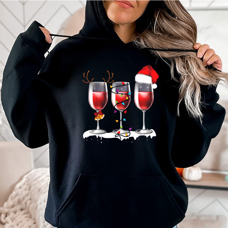 🎁 Sweat de Noël Femme à Capuche Édition Festive Hiver 2025