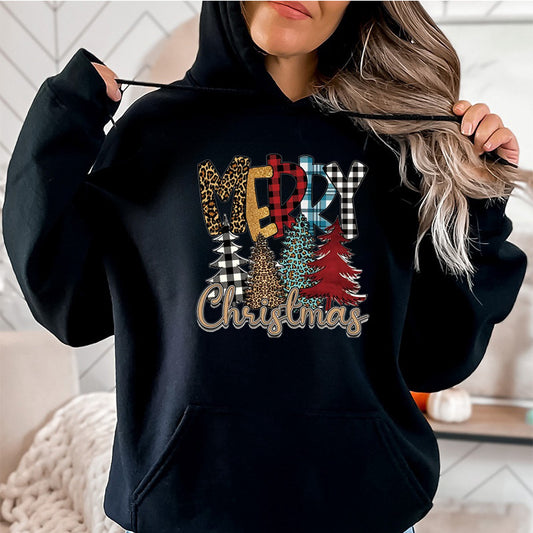 🎁 Sweat de Noël Femme à Capuche Édition Festive Hiver 2025