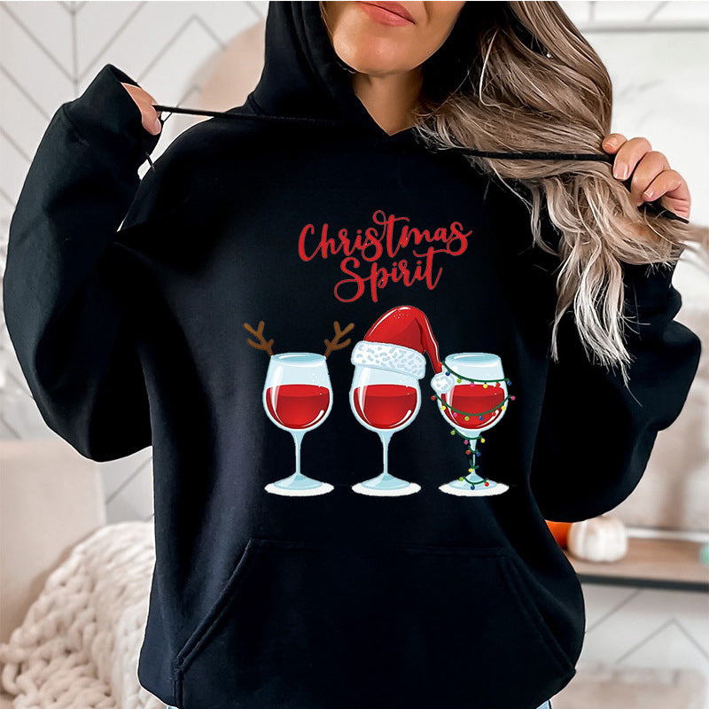 🎁 Sweat de Noël Femme à Capuche Édition Festive Hiver 2025